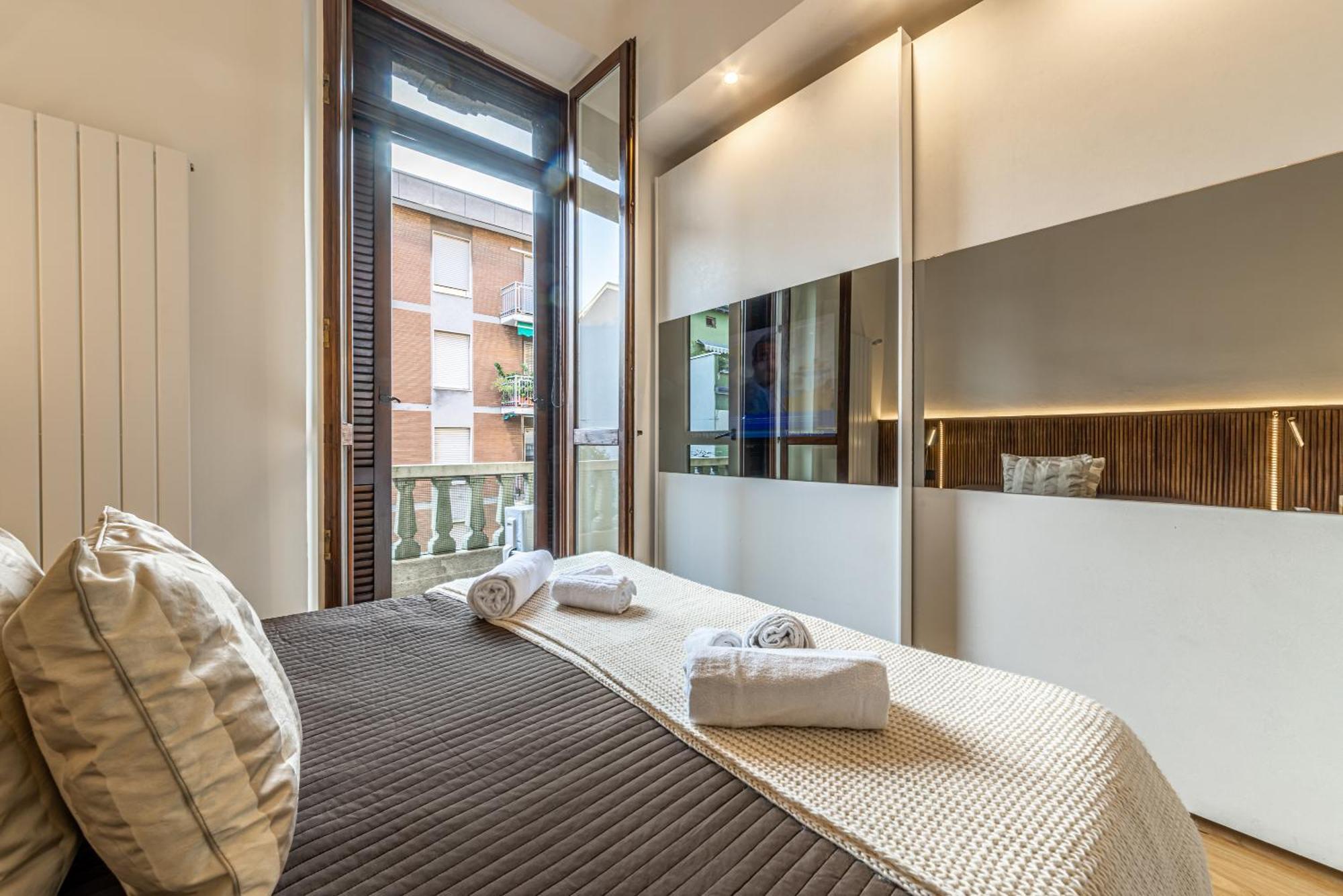 Luxury Design Apt, Comfy W/ A/C, Wifi & Netflix Apartment Milan Exterior photo